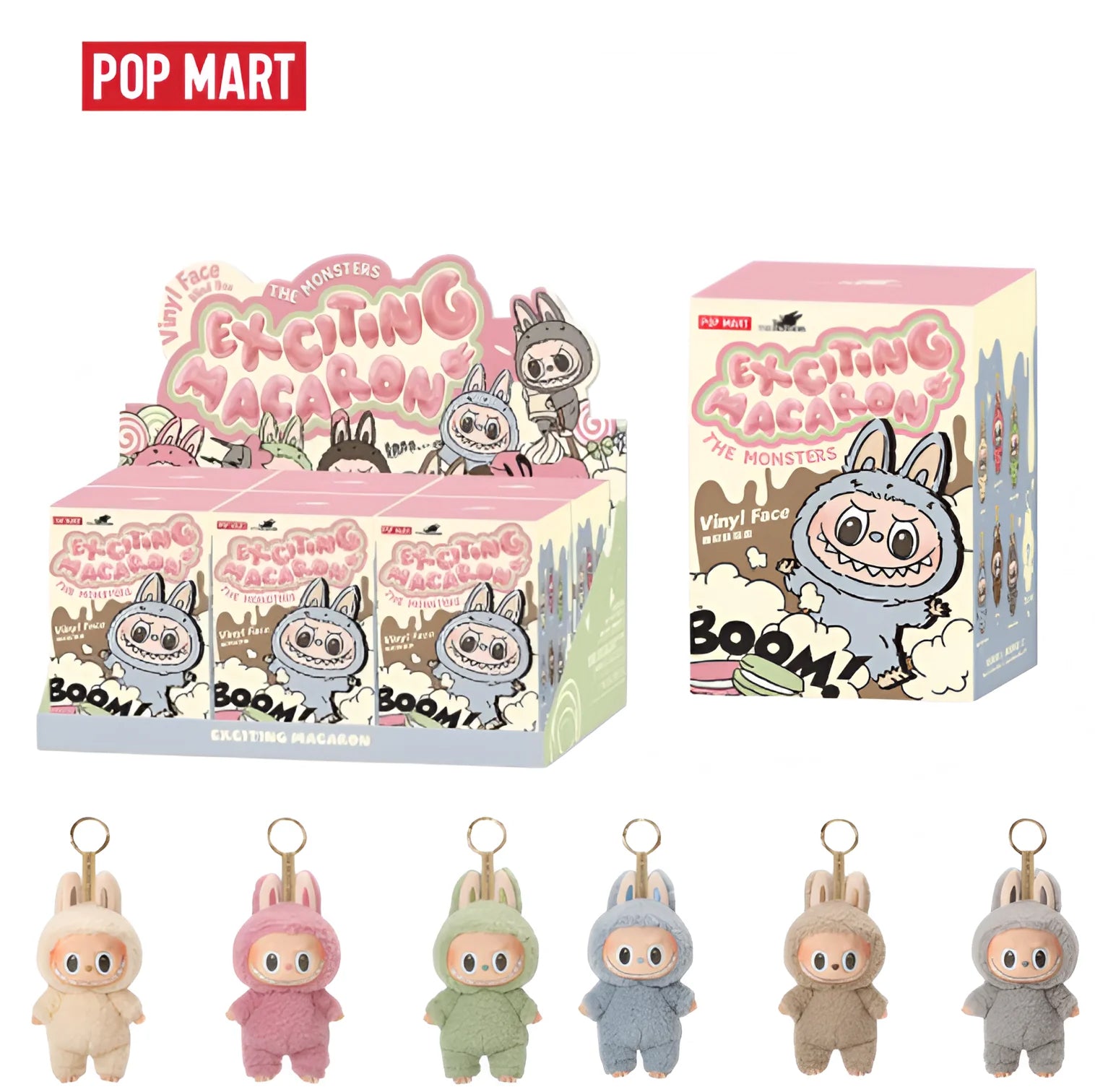 Labubu正規品【Exciting Macaron】シリーズ おまとめ割あり！ Labubu正規品【Exciting Macaron】シリーズ おまとめ割あり