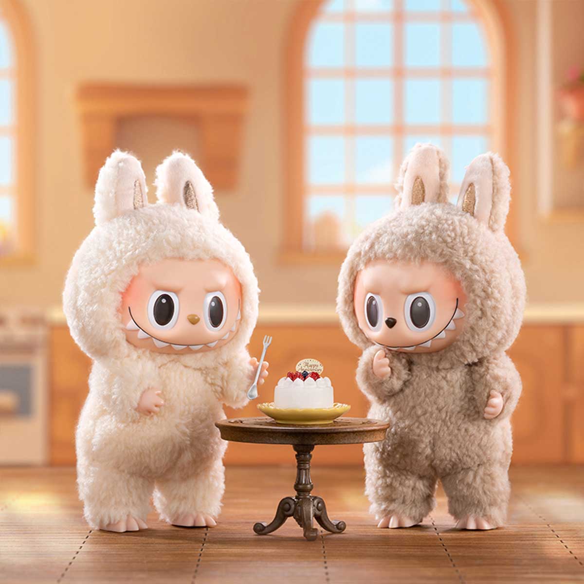 POPMART EXCITING MACARON LABUBU ラブブ Labubu „Exciting Macaron“ – riboto leidimo žaislas iš Pop