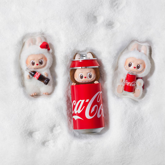 Labubu „COCA-COLA“ – riboto leidimo žaislas iš Pop Mart