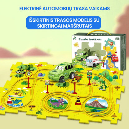 Elektrinė automoblių trasa vaikams